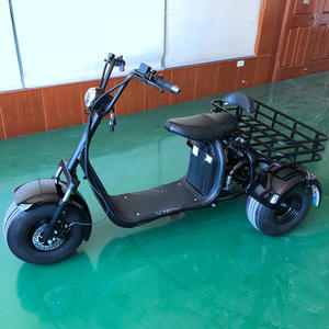Elektrikli Yük Taşıma Scooterı Sertifikalı Kask 1500W Fırçasız Motor 200KG Kapasiteli Çift Süspansiyonlu Su Geçirmez Sokak Satıcısı Arabası - Product Image 2