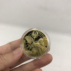 เหรียญที่ระลึกโลหะสีทองลายอนิเมะญี่ปุ่นเซนต์เซย่า 5 แบบ ผลิตตามสั่ง - Product Image 6