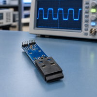 Module optique HPC 1.6T pour centre de données, vérification de l'alimentation sur carte de test d'alimentation OSFP-XD, unité d'entrée I2C 3.3V DC 2A