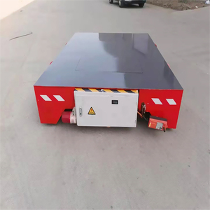 Equipo eléctrico de manipulación de materiales Carro de transferencia ferroviaria Carro plano de transferencia duradera - Product Image 1