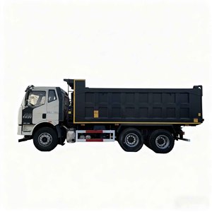 中国制造的解放牌6x4 380马力自卸车，欧3柴油手动重型卡车，适用于采矿和建筑物流 - Product Image 3