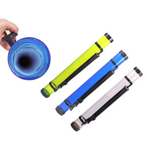 FOSKA Tubo de Almacenamiento de Plástico Resistente para Documentos, Pósteres y Arte, con Tapas, para Estudiantes de Arte, Pintura y Arquitectura - Product Image 1