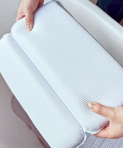 Oreiller de bain antidérapant pour la <span class=keywords><strong>baignoire</strong></span>, appui-tête pour le soutien du cou et du dos, oreillers de <span class=keywords><strong>baignoire</strong></span> de luxe, coussins pour jacuzzi, accessoires de salle de bain - Product Image 5