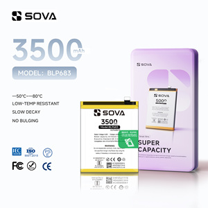 A7X BLP683 sova 3500mAh/F9pro A7S <span class=keywords><strong>F9</strong></span><span class=keywords><strong>แบ</strong></span><span class=keywords><strong>ต</strong></span>เตอรี่โทรศัพท์มือถือ4 + 128G สำหรับ<span class=keywords><strong>แบ</strong></span><span class=keywords><strong>ต</strong></span>เตอรี่ <span class=keywords><strong>F9</strong></span> <span class=keywords><strong>OPPO</strong></span> - Product Image 1