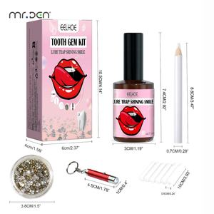Kit de gemmes dentaires DIY professionnel Mr.Den avec lampe de polymérisation et <span class=keywords><strong>colle</strong></span> de qualité alimentaire <span class=keywords><strong>pour</strong></span> usage domestique - Product Image 2