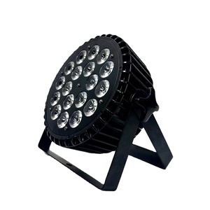Đèn Hiệu Ứng Rửa Sân Khấu Vũ Trường Đèn LED RGBW 18*10W Điều Khiển Dmx 4 Trong 1 /5 Trong 1/ 6 Trong 1 Đèn Tiệc Tùng Câu Lạc Bộ DJ Par Phẳng - Product Image 1