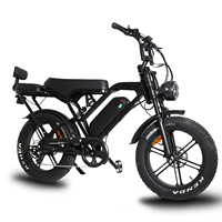Bicicleta Eléctrica VOMO X80PRO Beach Cruiser, Bicicleta de Montaña, Bicicletas Urbanas, Bicicleta Eléctrica de 20 Pulgadas, Bicicleta Eléctrica Fat E-Bike