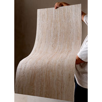 Extérieur Intérieur Mur Flexible Imperméable Revêtement En Pierre Tuile Souple Mcm Pierre Flexible pour Hôtel Mall Projet