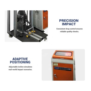 Máquina de prueba de caída de raquetas OEM directa de fábrica, equipo industrial de impacto ISO para tenis, máquina de prueba de caída de raquetas directa de fábrica - Product Image 3