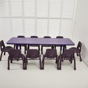 Plateau de table en plastique durable pour maternelle  Mobilier scolaire sécurisé pour enfants avec dimensions personnalisables - Product Image 6