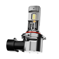 Ampoule de phare LED 9005/9006 avec ventilateur de refroidissement, faisceau stable, Plug and Play, éclairage avant pour Nissan Navara D40, phares LED