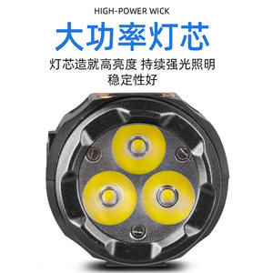 Lampe torche rechargeable Hn-S305 Little Monster, LED haute intensité avec mode SOS pour la maison, les situations d'urgence, l'autodéfense et les patrouilles - Product Image 4