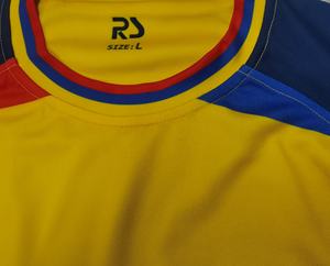 फुटबॉल प्रशंसकों के लिए 2025 नई कस्टम पुरुषों की बुना टी-शर्ट के लिए राष्ट्रीय ध्वज ईकुडोर अंतरराष्ट्रीय के साथ - Product Image 3