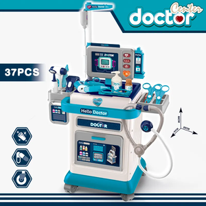 ITTL Kids Perfect Role Play Doctor Kit Funny 66 Pieces Pretend Medical Doctor Station Set Toddlers Christmas Gifts Toy for Kids - Product Image 2