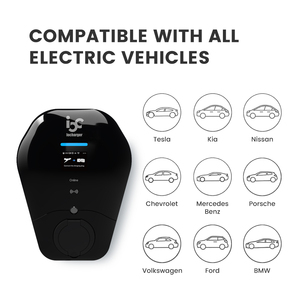 Thương mại EV Trạm Sạc với màn hình <span class=keywords><strong>LCD</strong></span> hiển thị DLB 7kW 22Kw 32A loại 2 ứng dụng điều khiển nhà nhanh AC năng lượng mặt trời EV sạc - Product Image 2