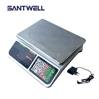 Báscula Electrónica Digital para Calcular Precios TT ACS-003 de 30 kg, Báscula de Control de Peso de Mesa con Soporte OEM y ODM