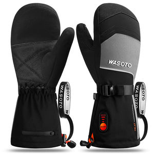 <span class=keywords><strong>Gants</strong></span> de ski rechargeables pour hommes et femmes avec chauffage des doigts pour l'hiver, mitaines chauffantes pour les sports de ski en plein air - Product Image 1