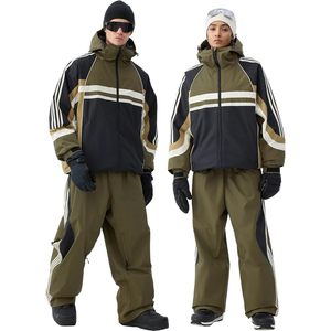 Veste de ski unisexe 20K imperméable, isolée, coupe-vent, respirante, pour snowboard et ski de poudière - Product Image 4