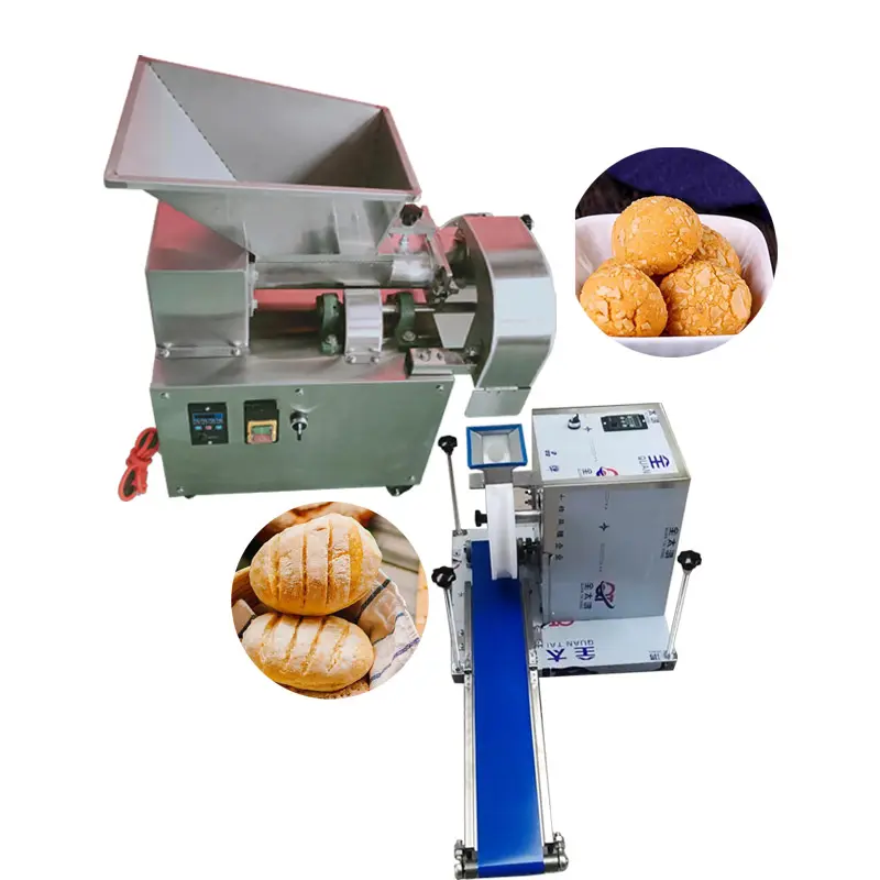 Mesin pembuat adonan kue roti piza kualitas tinggi yang banyak digunakan mesin pembuat bola bulat dan pemotong adonan