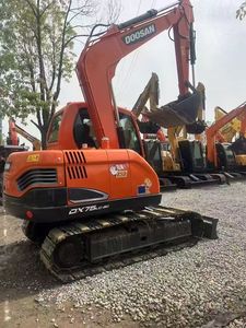 Doosan รถขุดดิน7.5Ton Dx75lc พร้อมการรับรอง CE EPA ประสิทธิภาพสูงรถตีนตะขาบมือสอง - Product Image 4