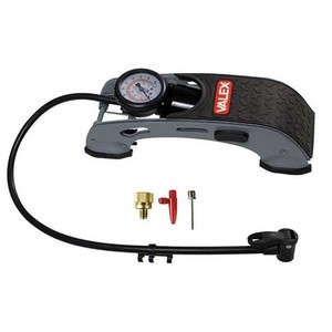 VALEX gonfiatore pneumatici 1372021 con pompa a pedale e manometro - Product Image 1