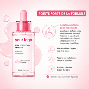 Ampolla de Suero de Colágeno de Bajo Peso Molecular, Hidratante, Reafirmante, Refina la Textura, Unifica el Tono de Piel, Refina los Poros, Piel Sensible, Marca Privada - Product Image 1