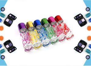 批发定制空30毫升圆形玻璃香水瓶6混色玻璃香水瓶 - Product Image 4