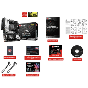 Tarjeta Madre para Juegos B550M MORTAR WIFI ATX Usada, con Socket AM4, Compatible con Procesadores Ryzen de 3ra Generación, MSI B550M MORTAR WIFI Gaming M - Product Image 6