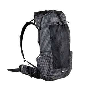 3FUL GEAR Qidian Pro Ransel Outdoor Pendakian Tas Berkemah Mendaki Tas 100 Buah Nilon 3F UL GEAR Biru/Hitam/Abu-abu/Coklat