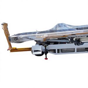 मैनुअल विमानन हवाई अड्डा हाथ से संचालित सामान टोइंग कन्वेयर बेल्ट लोडर - Product Image 1