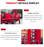 Machine de forage de puits d'eau montée sur camion, prix de la plateforme de forage de puits d'eau