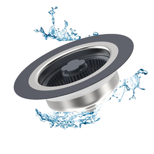 ตัวกรองกันอุดตันแบบป๊อปอัพ 3-in-1 สแตนเลสสำหรับอ่างล้างจานในครัว - Product Image 4