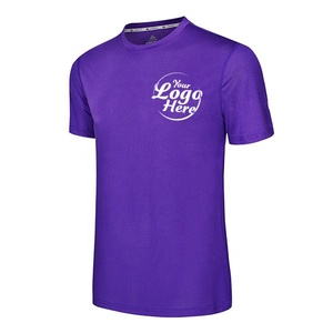 Camiseta Deportiva Casual Personalizada para Hombre, Cómoda, Transpirable, Tejido de Punto, Cuello Redondo, Manga Corta, Corte Holgado, Poliéster/Algodón - Product Image 3