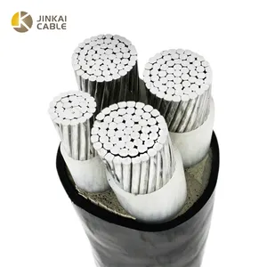 Factory Price 0.6/1kv 2core 3 Core 4 Core 5 Core XLPE Insulated Yjlv Electrical Power Aluminum Cable