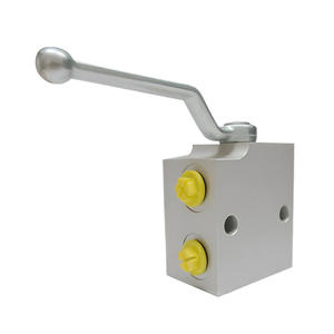 Bloc distributeur de vanne directionnelle hydraulique multi-voies à trois voies usiné sur mesure avec corps de vanne intégré - Product Image 5