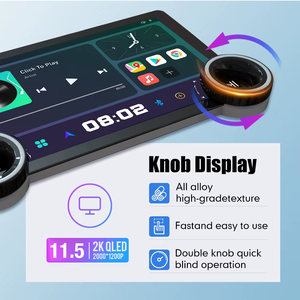 Autoradio Foforfor 11.5'' Android 15 2K QLED Touch Screen con Navigatore GPS per Seat Leon 2005-2012 con Carplay e Android <span class=keywords><strong>Auto</strong></span> - Product Image 4