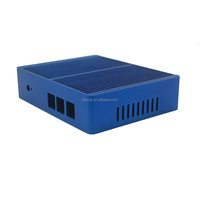 Boîtier Mini PC Sans Ventilateur Personnalisé Boîtier en Aluminium Châssis Industriel Décodeur Boîtier Industriel Accessoire Informatique Stock SBC03 OEM/ODM