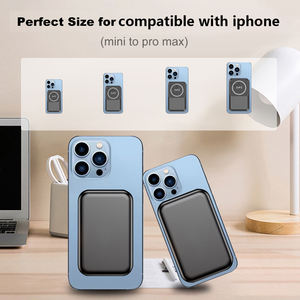 Usine en gros 5000mAh Mini banques d'alimentation mobile <span class=keywords><strong>chargeur</strong></span> <span class=keywords><strong>sans</strong></span> <span class=keywords><strong>fil</strong></span> magnétique avec <span class=keywords><strong>chargeur</strong></span> portable à charge rapide 20W - Product Image 6
