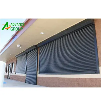 Gulungan otomatis pintu dan keamanan gulungan jendela Manual perumahan Roller Shutter jendela