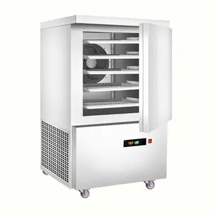 Attrezzature per il congelamento della cucina industriale 5 vassoi piccoli Flash Iqf raffreddamento ad aria congelatore surgelato per alimenti Blast Chiller