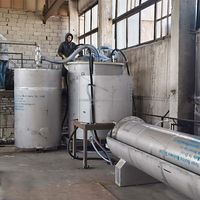 Usine de traitement automatique du sulfate ferreux FeSO4.7H2O - Système intégré de cristalliseur et de centrifugeuse