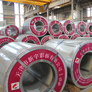 Bobine d'acier galvanisé prépeint PPGI en promotion, bobine d'acier galvanisé prélaqué pour la construction industrielle - Product Image 1