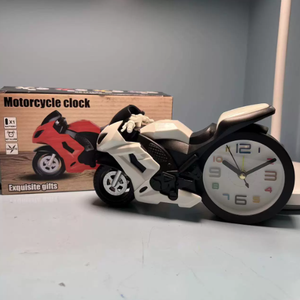 <span class=keywords><strong>Réveil</strong></span> de voiture de course créatif et cool, style dessin animé pour enfants et étudiants, garçons, chambre à coucher, table de chevet, bureau - Product Image 3