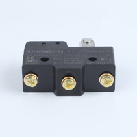 Interrupteur de sécurité RENEW 15A 250V SPDT IP00, bornes à vis métalliques, interrupteur de fin de course miniature horizontal, type à plaque de pression à rouleaux
