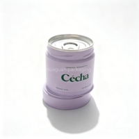 Fournisseur en gros de boîtes en fer blanc soudées hermétiques haut de gamme pour matcha, boîtes en métal pour thé de qualité alimentaire OEM avec impression de logo et couleur personnalisée