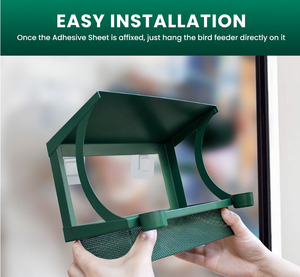 Comedero para Colibríes Oniya con Ventana de Amplia Visión, Comedero para Pájaros con Ventosas Fuertes para Observación de Aves al Aire Libre, Regalo - Product Image 3
