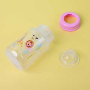 Biberon Mewsun pour bébé, personnalisé, <span class=keywords><strong>incassable</strong></span>, en PP, avec 3 tétines de rechange, facile à nettoyer, sans BPA, en silicone, pour bébés de 0 à 12 mois - Product Image 3