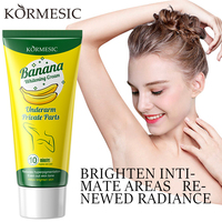 Crème éclaircissante pour les parties intimes, les aisselles et la peau, KORMESIC 60g, vente en gros, nourrissante, éliminant la pigmentation, éclaircissant le teint