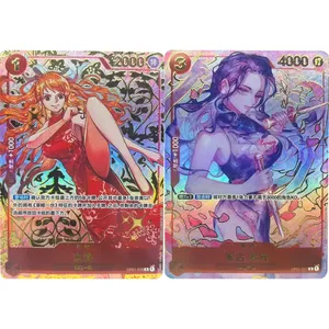 Colección de Tarjetas de Anime con Estampado en Caliente, <span class=keywords><strong>Nami</strong></span> Nico Robin, Tarjetas de Juego Hechas a Mano, Regalo, Juguete - Product Image 2