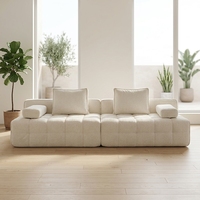 Sofá Modular Comprimido Lawrence en Caja, Conjunto de Sofá Cama Plegable para Sala de Estar, OEM ODM, Seccional Comprimido al Vacío